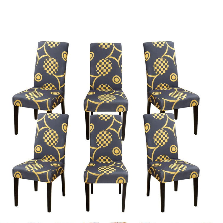 Brayden Studio® Box Cushion Dining Chair Slipcover Wayfair